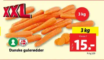 Danske gulerødder