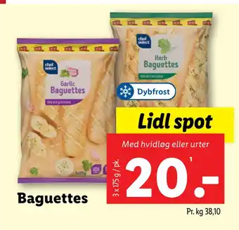 Lidl Baguettes tilbud