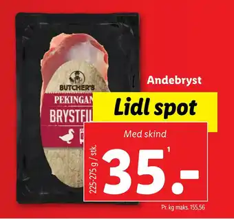 Lidl Andebryst tilbud