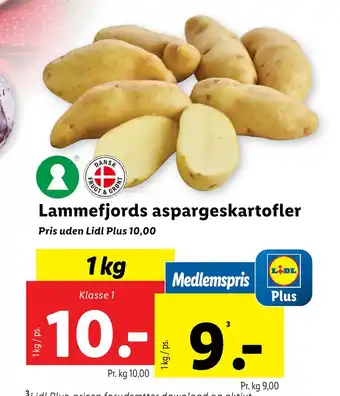 Lidl Lammefjords aspargeskartofler tilbud