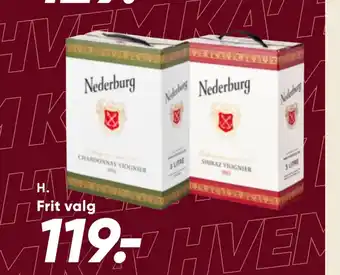 Bilka Nederburg bag-in-box tilbud