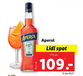 Lidl Aperol tilbud