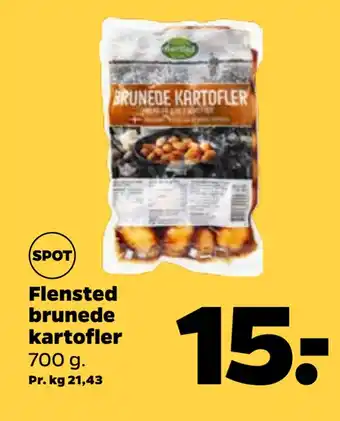 Netto Flensted brunede kartofler tilbud