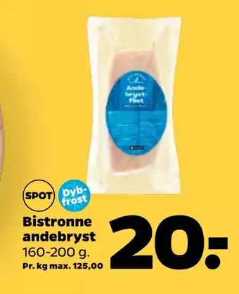 Netto Bistronne andebryst tilbud