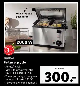 Lidl Frituregryde tilbud