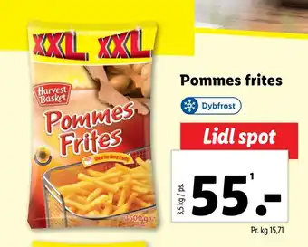 Lidl Pommes frites tilbud