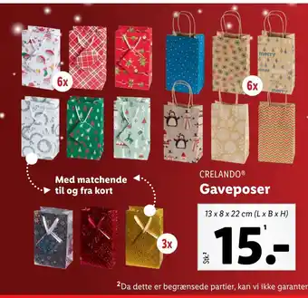 Lidl Gaveposer tilbud