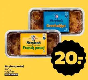 Netto Stryhns postej tilbud