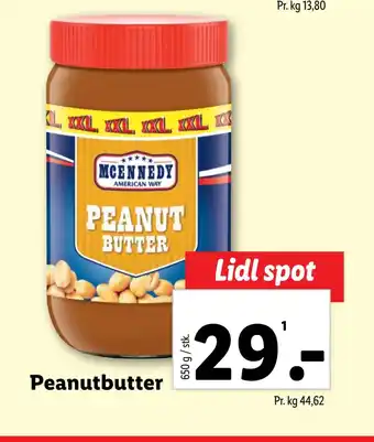 Lidl Peanutbutter tilbud