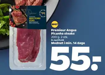 Netto Premieur angus picanha steaks tilbud
