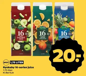 Netto Rynkeby 16-serien juice tilbud