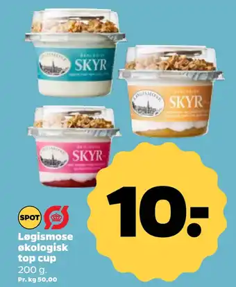 Netto Løgismose økologisk top cup tilbud