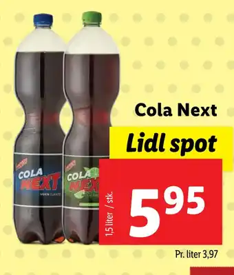 Lidl Cola next tilbud