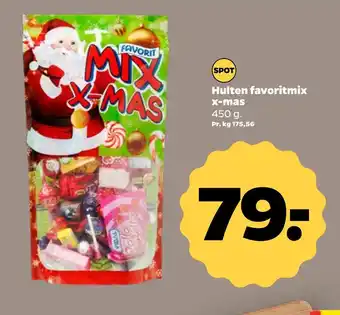 Netto Hulten favoritmix x-mas tilbud
