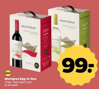 Netto Montgras bag-in-box tilbud
