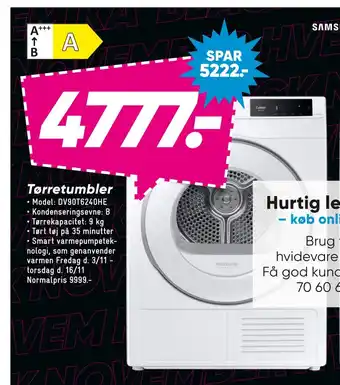 Bilka Tørretumbler tilbud