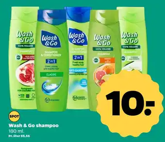 Wash & go shampoo