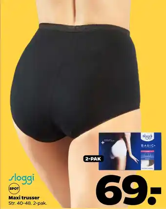 Netto Maxi trusser tilbud