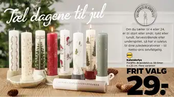 Netto Kalenderlys tilbud
