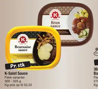 Fakta Tyskland K-salat sauce tilbud