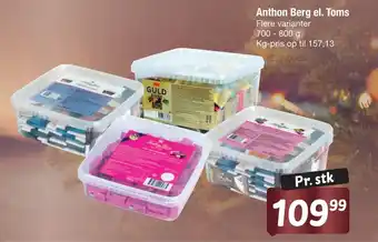 Fakta Tyskland Anthon berg el. toms tilbud