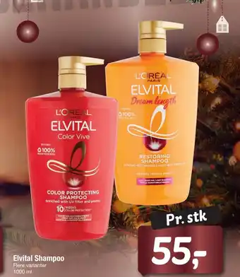 Fakta Tyskland Elvital shampoo tilbud