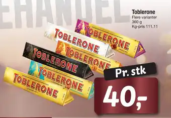 Fakta Tyskland Toblerone tilbud
