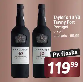 Fakta Tyskland Taylor's 10 yo tawny port tilbud