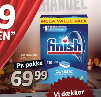 Fakta Tyskland Finish classic tabs tilbud