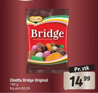 Fakta Tyskland Cloetta bridge original tilbud