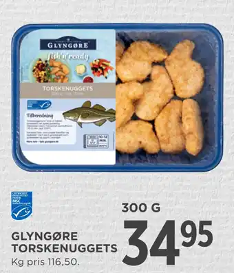 MENY Glyngøre torskenuggets tilbud