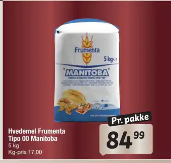Fakta Tyskland Hvedemel frumenta tipo 00 manitoba tilbud