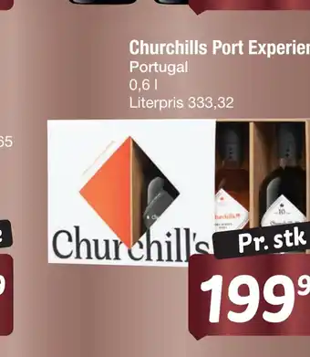 Churchills port experience