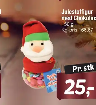 Fakta Tyskland Julestoffigur med chokolinser tilbud