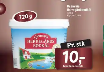 Fakta Tyskland Beauvais herregårdsrødkål tilbud
