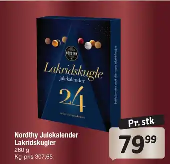 Fakta Tyskland Nordthy julekalender lakridskugler tilbud