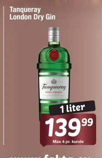 Fakta Tyskland Tanqueray london dry gin tilbud