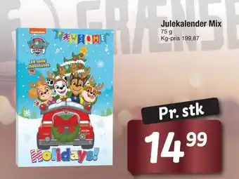Fakta Tyskland Julekalender mix tilbud