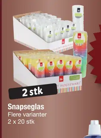 Snapseglas
