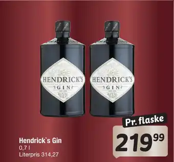 Hendrick's gin