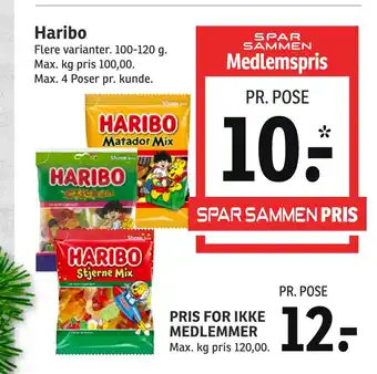SPAR Haribo tilbud
