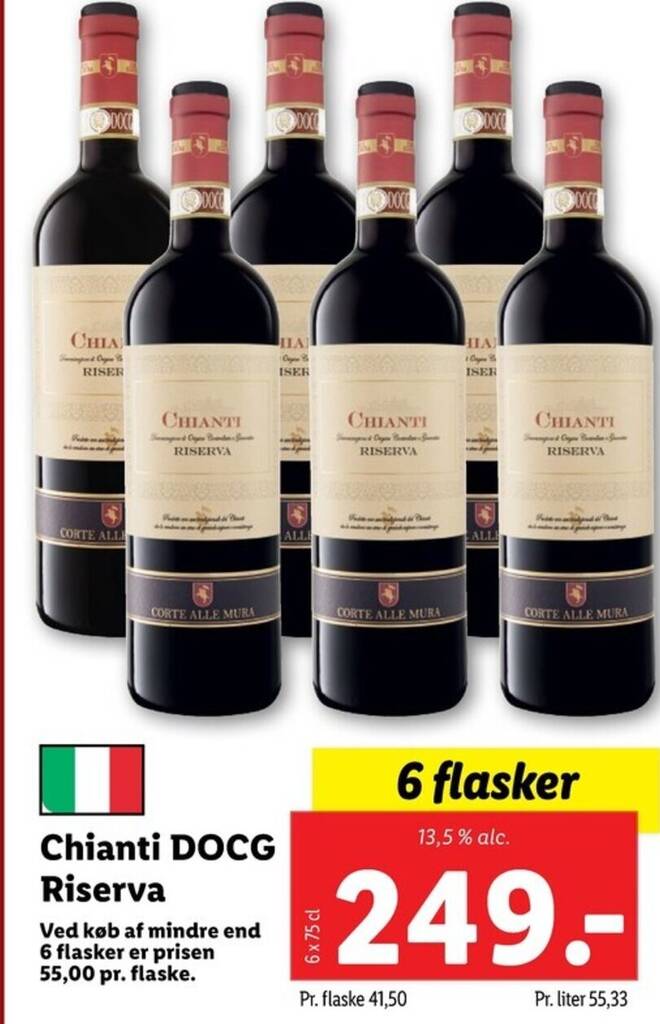 Chianti DOCG Riserva tilbud hos Lidl
