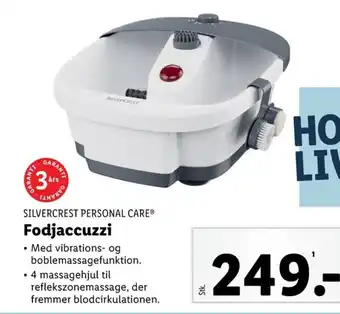 Lidl SILVERCREST PERSONAL CARE® Fodjaccuzzi tilbud