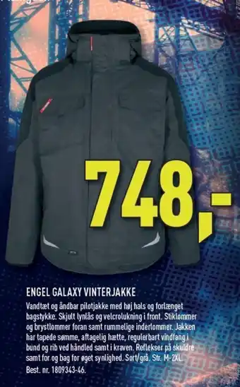 Johannes Fog ENGEL GALAXY VINTERJAKKE tilbud