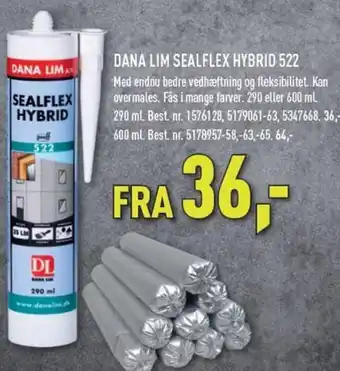 Johannes Fog DANA LIM SEALFLEX HYBRID 522 tilbud