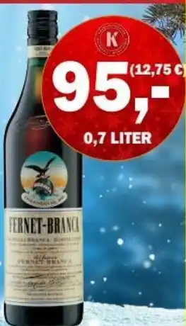 Købmandsgården Fernet-Branca tilbud