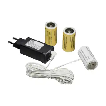 Punkt1 Konstsmide batteriadapter 3 x c tilbud