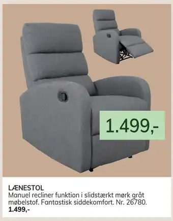 Daells Bolighus Lænestol tilbud