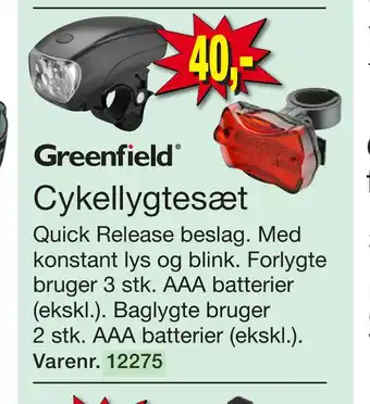 Harald Nyborg Cykellygtesæt tilbud