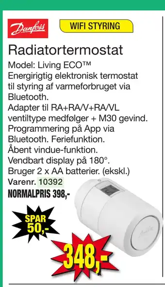 Harald Nyborg Radiatortermostat tilbud